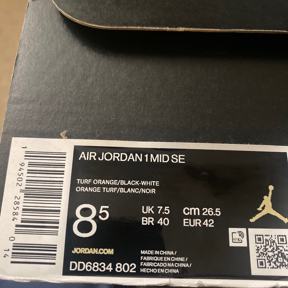 Jordan’s shoes